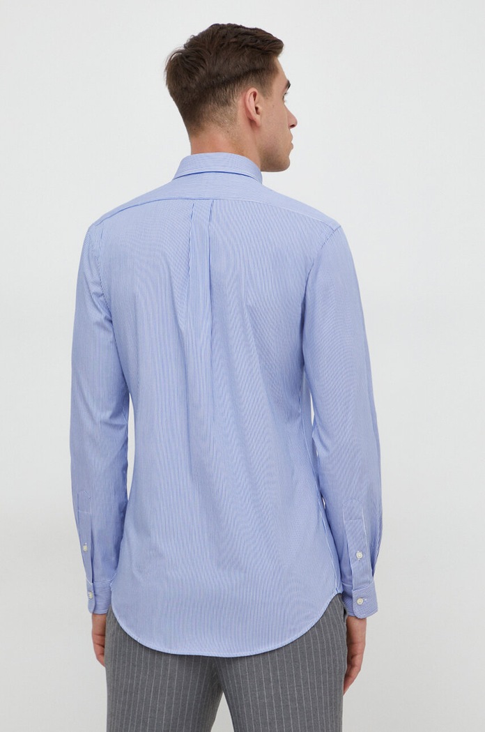 Košeľa Polo Ralph Lauren modrá 710928254
