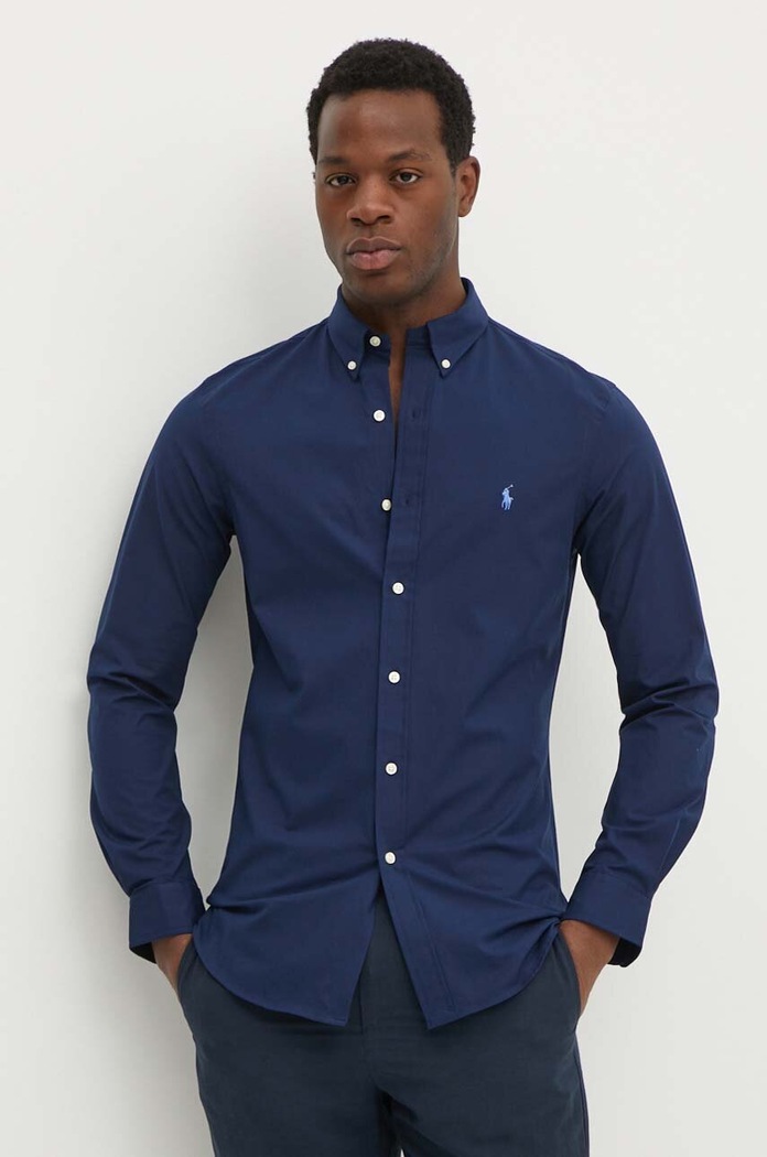 Košile Polo Ralph Lauren námořnická modř 710928254