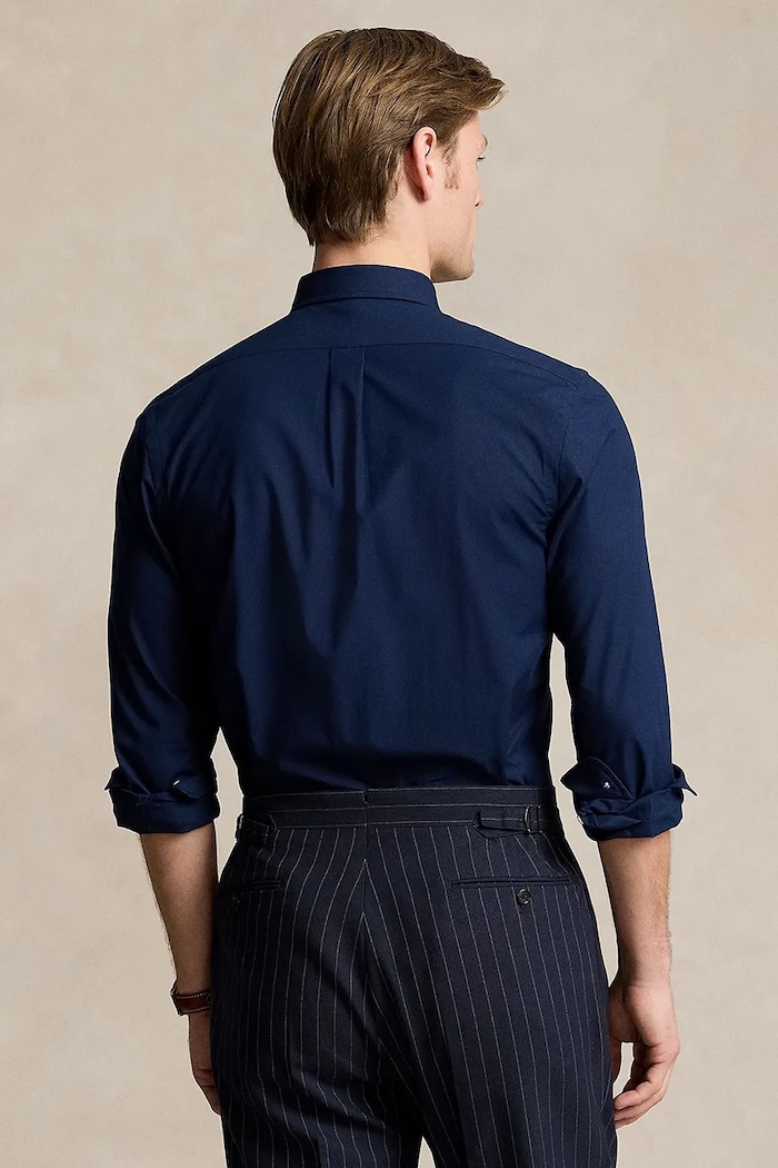 Košile Polo Ralph Lauren 710928254 námořnická modř AA00