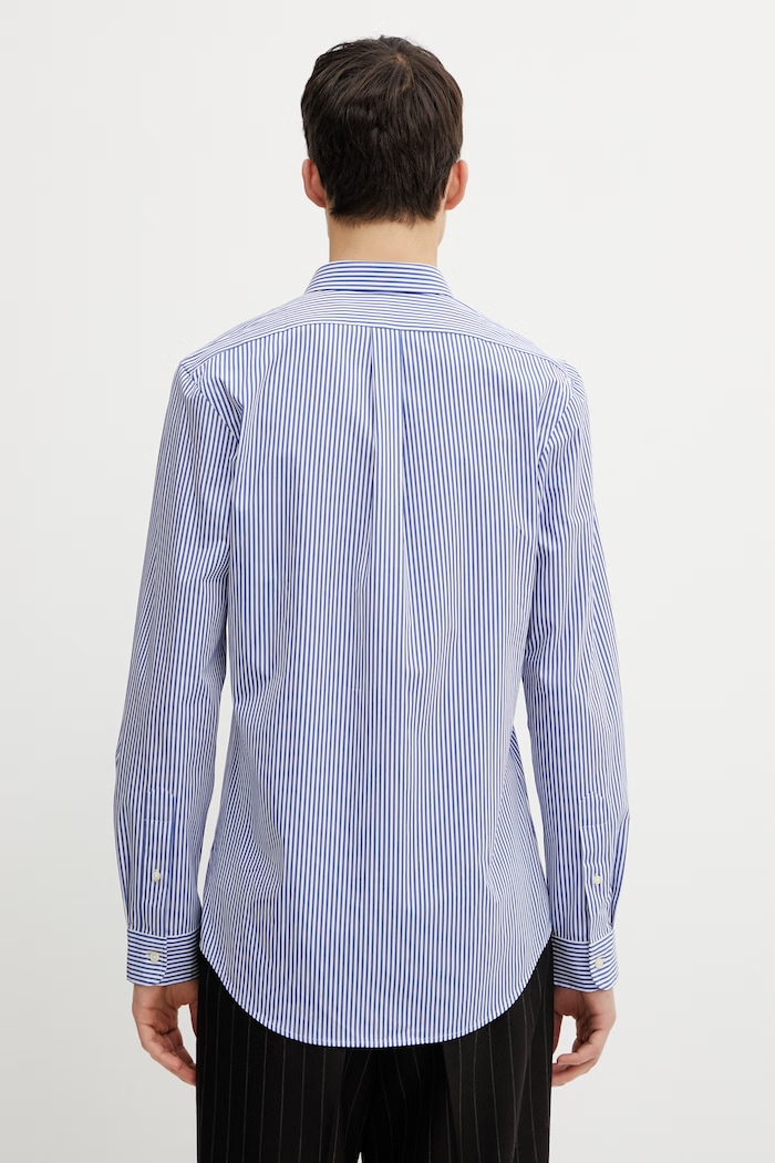 Ρούχα Πουκάμισο Polo Ralph Lauren 710928254 μπλε