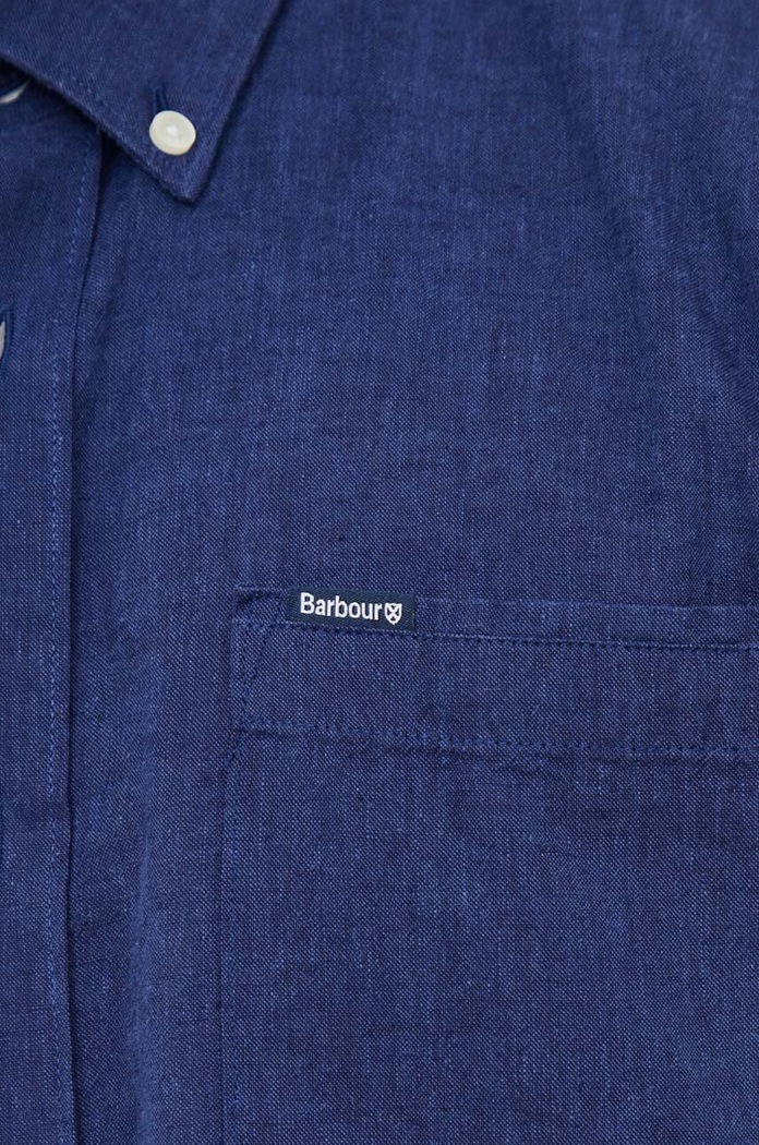 Barbour camasa de in MSH5090 bleumarin SS26