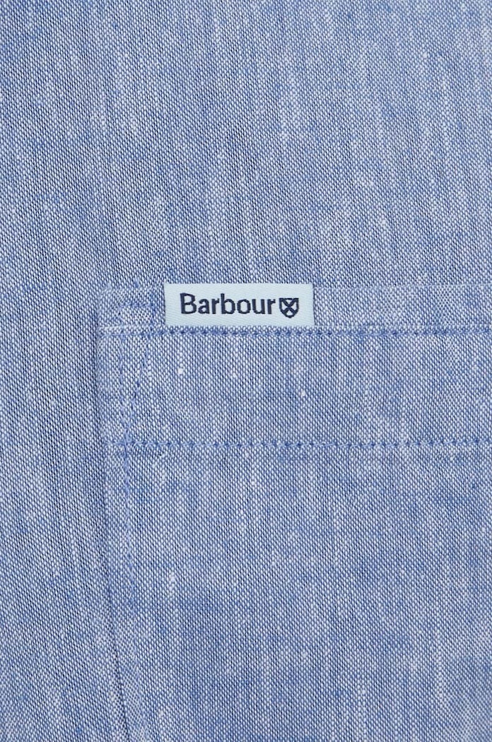 Barbour cămașă pentru bărbați de in Shirt Dept - Summer MSH5093 albastru