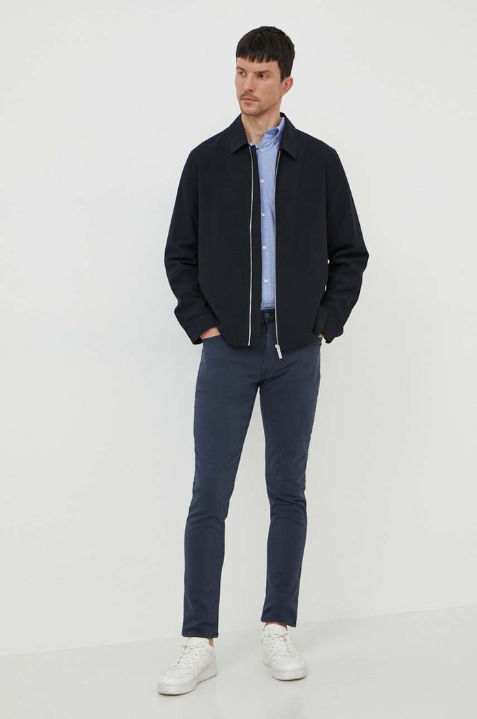 Ruházat Barbour pamut ing MSH5467 kék