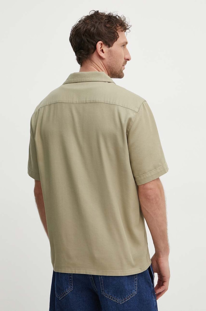 Ρούχα United Colors of Benetton Πουκάμισο United Colors of Benetton 58TYUQ046 πράσινο