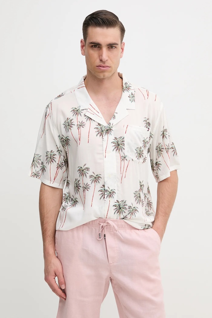 Košeľa Tommy Hilfiger biela UM0UM03227