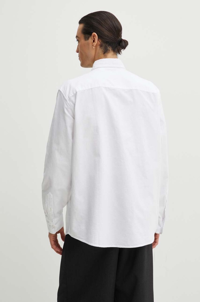 Levi's πουκάμισο ανδρικό με λινό λευκό A7210