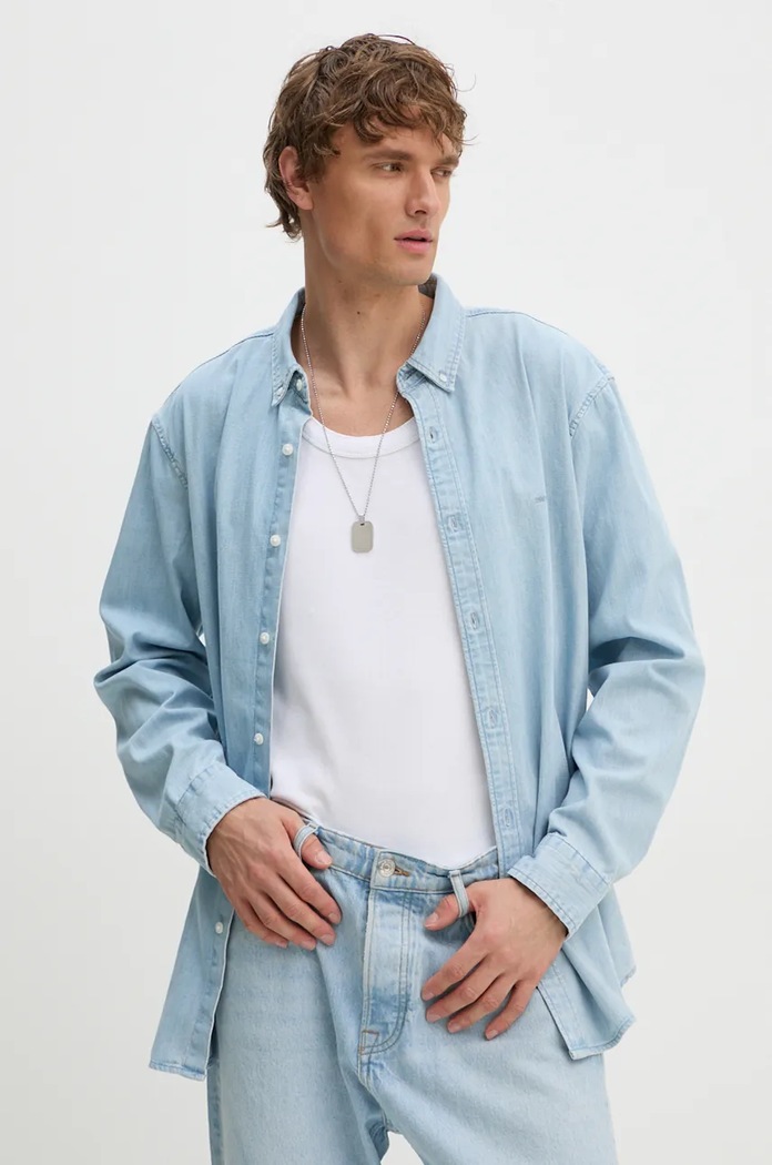 Levi's Cămașă pentru bărbați cu in AUTHENTIC BUTTON DOWN albastru A7210