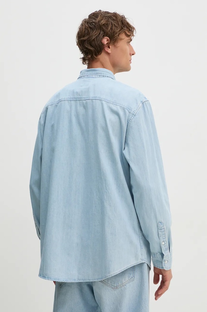Îmbrăcăminte Levi's Cămașă pentru bărbați cu in AUTHENTIC BUTTON DOWN A7210 albastru