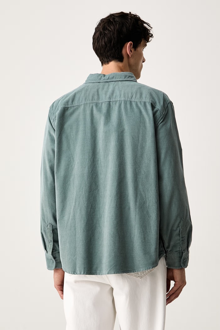 Oblečení Levi's košile pánská se lnem AUTHENTIC BUTTON DOWN A7210 tyrkysová