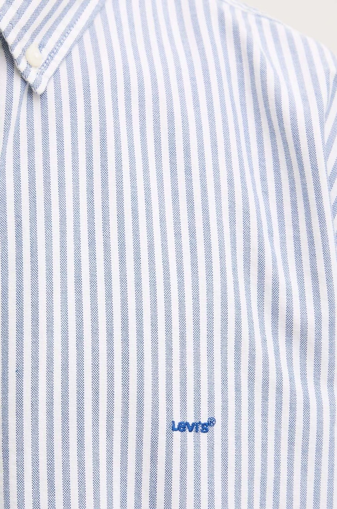 Levi's košile pánská se lnem A7210 modrá AA00