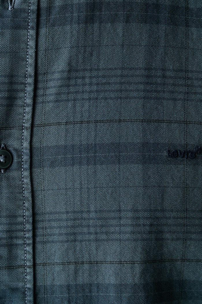 Koszula męska z lnem AUTHENTIC BUTTON DOWN Levi's turkusowy A7210