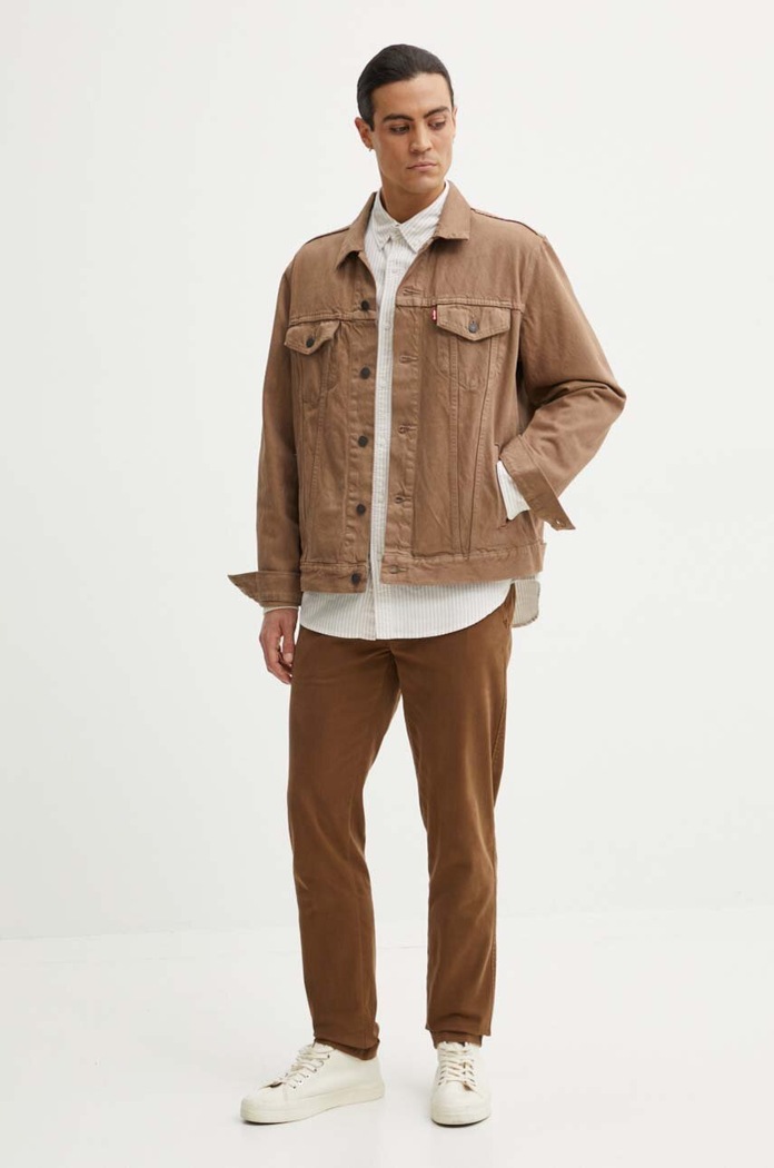 Îmbrăcăminte Levi's cămașă pentru bărbați cu in A7210 bej