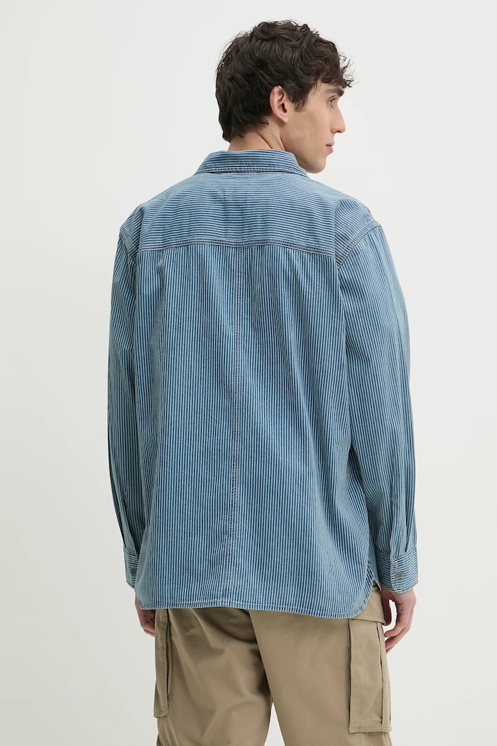 Odzież Levi's koszula jeansowa A7224 niebieski