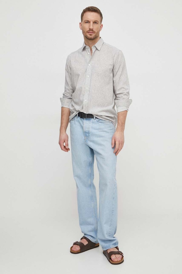 Srajca Sisley 5N1JSQ036 siva SS24