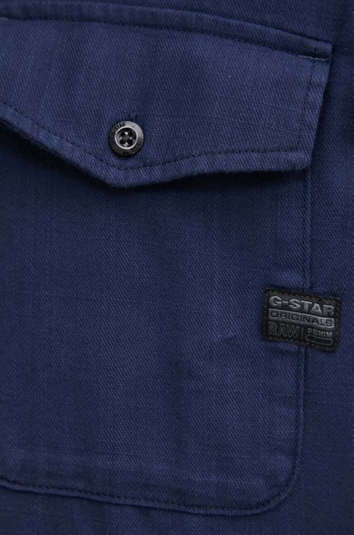 Bavlnená košeľa G-Star Raw Marine Slim D24963.D454 tmavomodrá