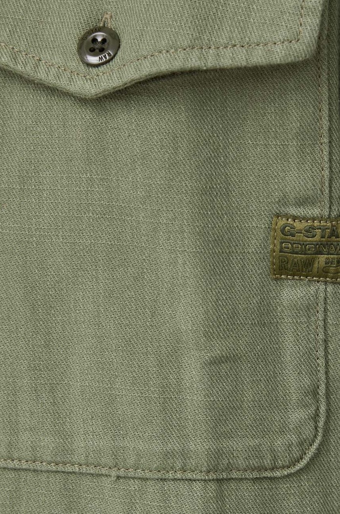 Bavlnená košeľa G-Star Raw Marine Slim D24963.D454 zelená