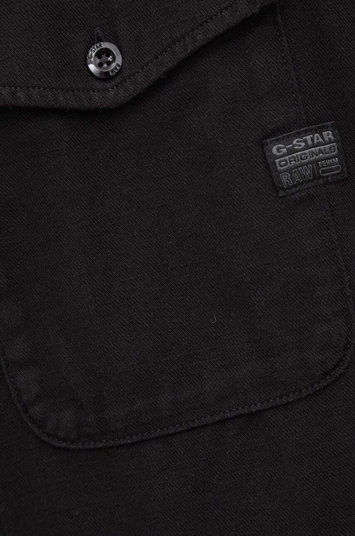 Bavlnená košeľa G-Star Raw Marine Slim D24963.D454 čierna