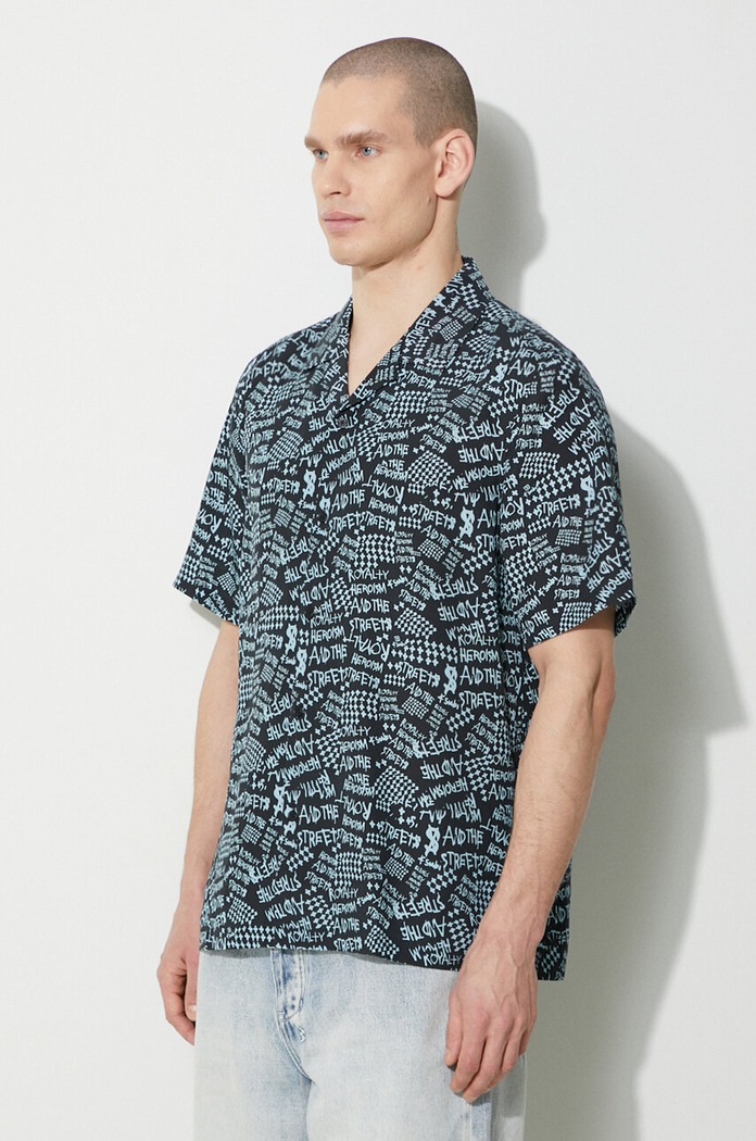 KSUBI koszula heroism ss shirt czarny MPS24SH013
