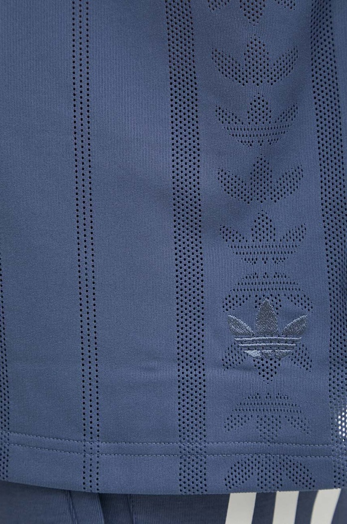 Πουκάμισο adidas Originals μπλε IT7499