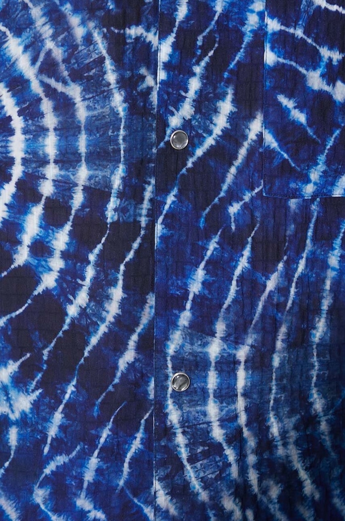 Košulja Marcelo Burlon Aop Soundwaves Hawaii Shirt CMGG001S24FAB0014501