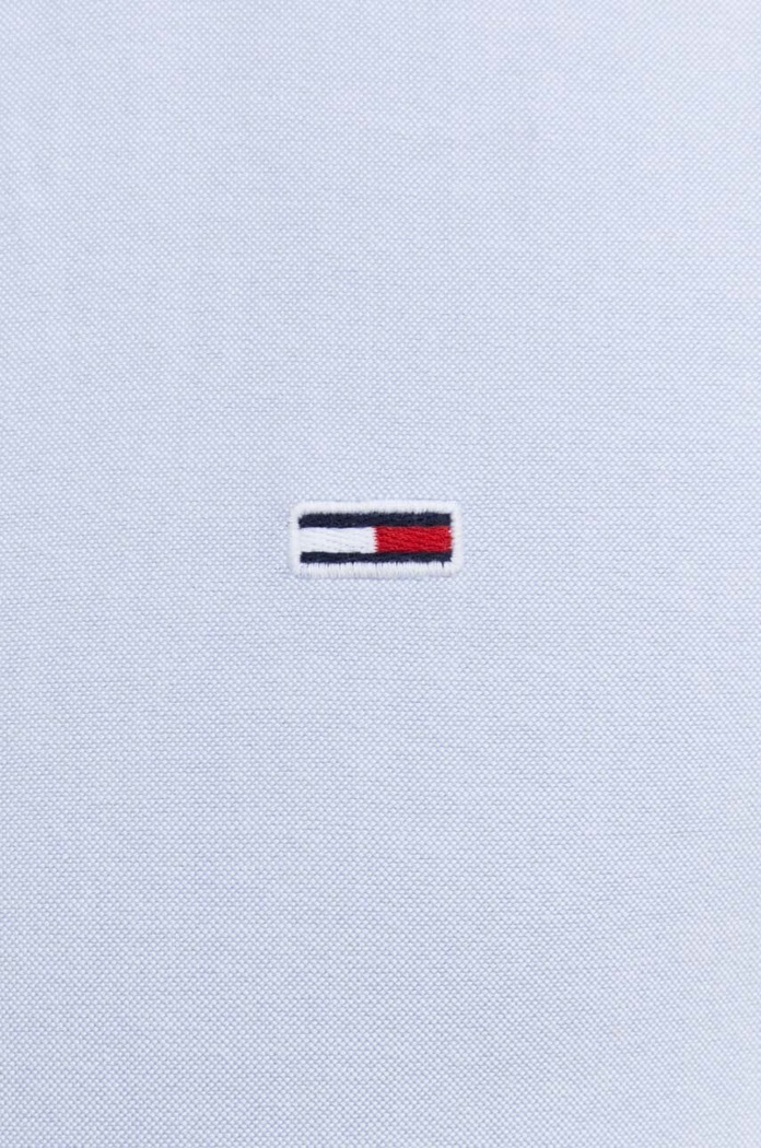 Tommy Jeans koszula bawełniana DM0DM19134 niebieski