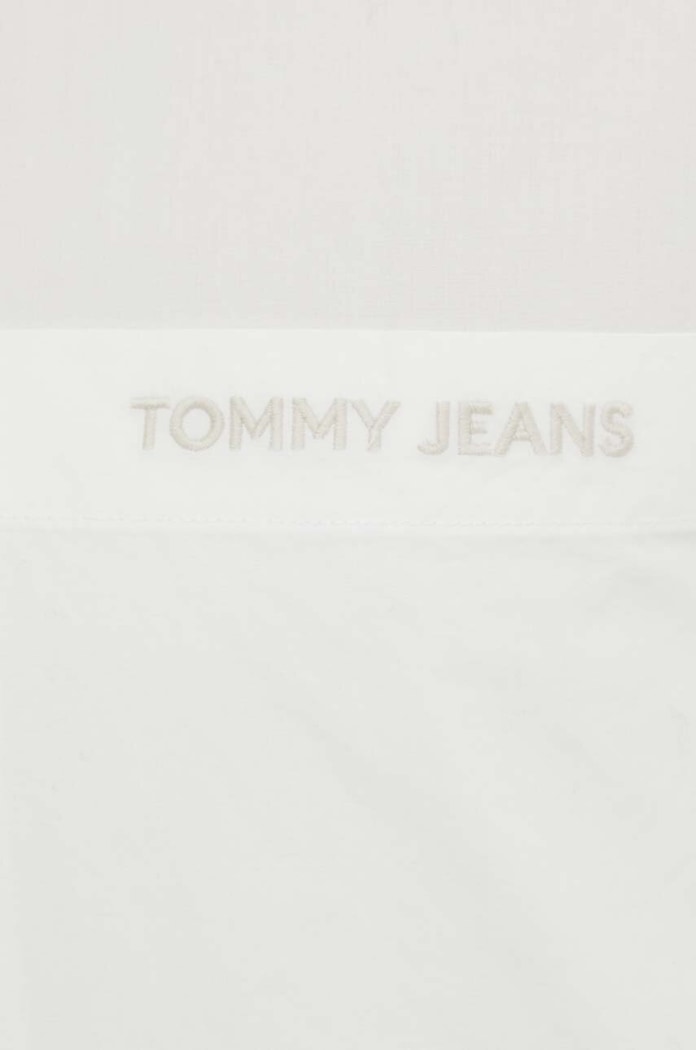 Tommy Jeans koszula bawełniana DM0DM18959 beżowy