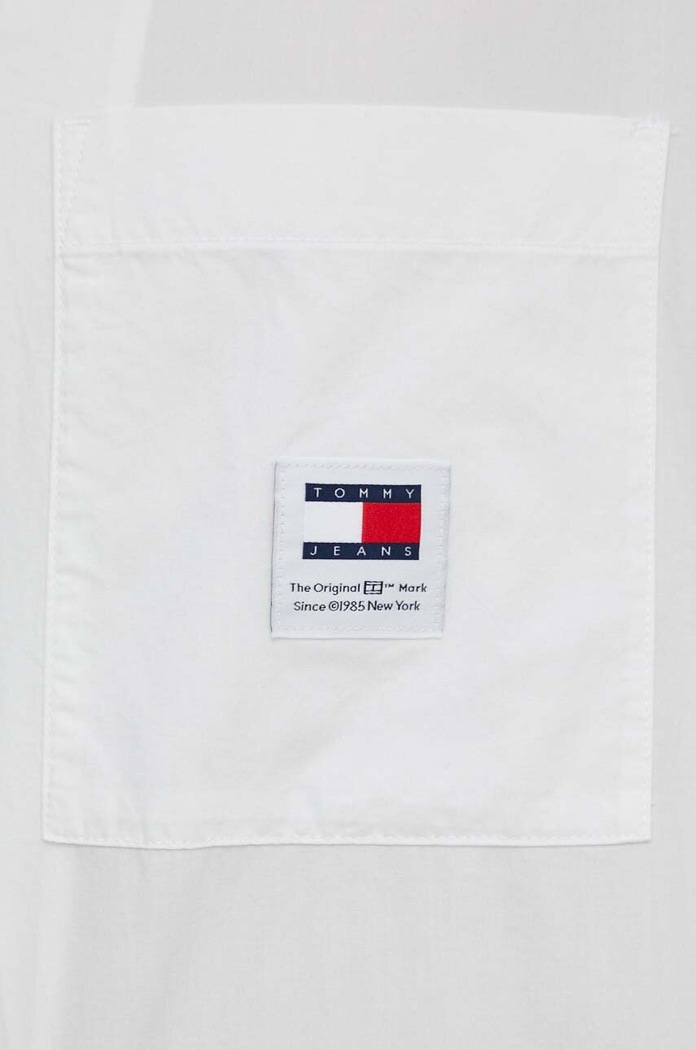 Tommy Jeans koszula bawełniana DM0DM19139 biały
