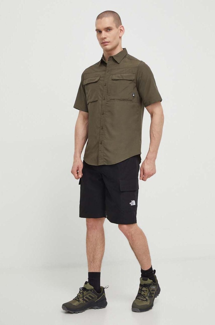 Srajca The North Face Sequoia NF0A4T1921L1 zelena SS24