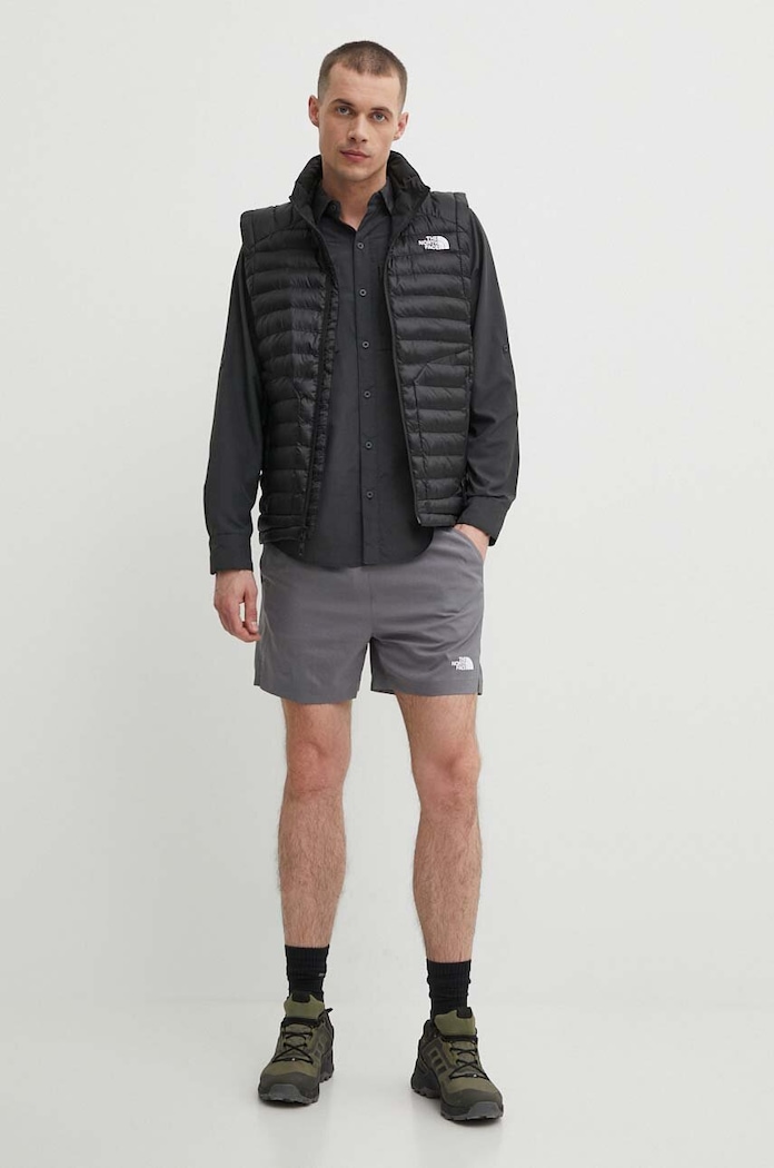 The North Face Košeľa The North Face Sequoia NF0A4T180C51 sivá SS24