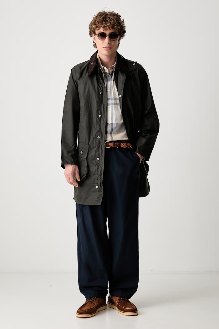 Barbour Harris Tailored Shirt košile bavlněná pánská MSH5071 béžová SS26