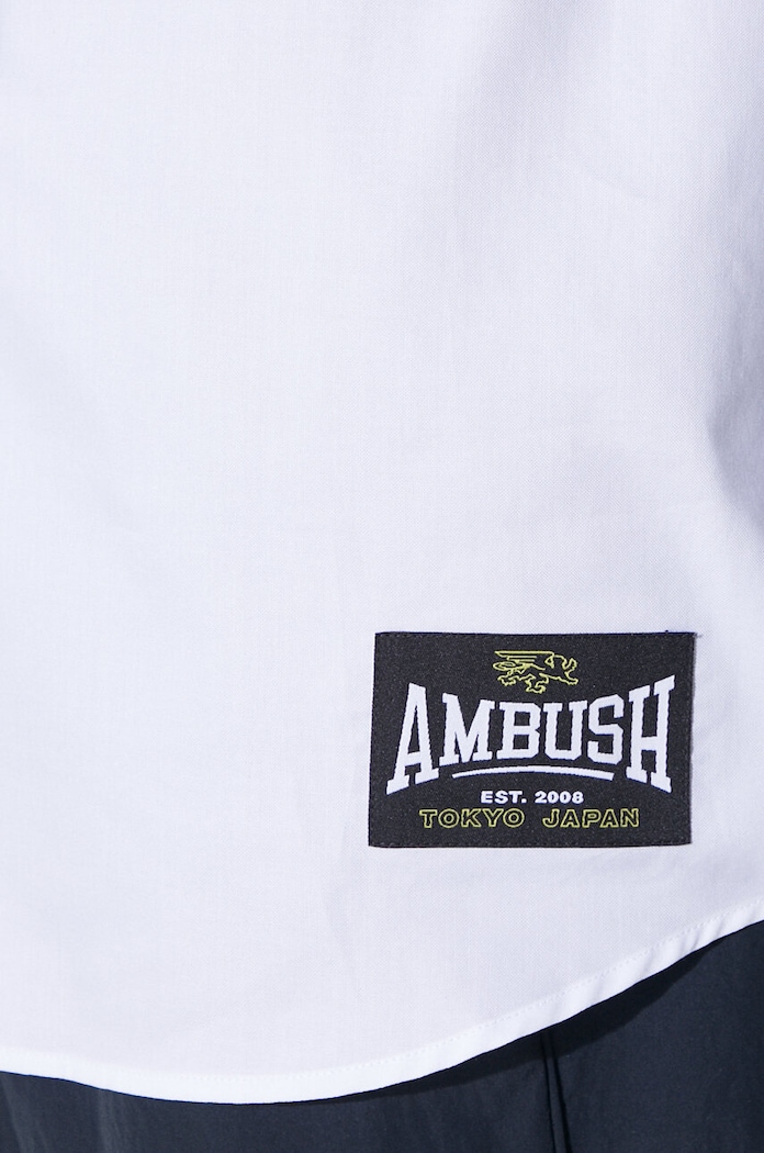 Bombažna srajca AMBUSH Circle Emblem S/S Shirt BMGG001S24FAB0010145