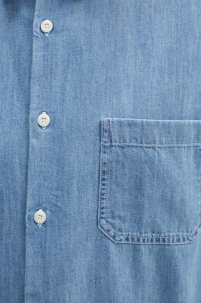 Camasa jeans chemise math A.P.C. albastru COGXX.H12584.IAB