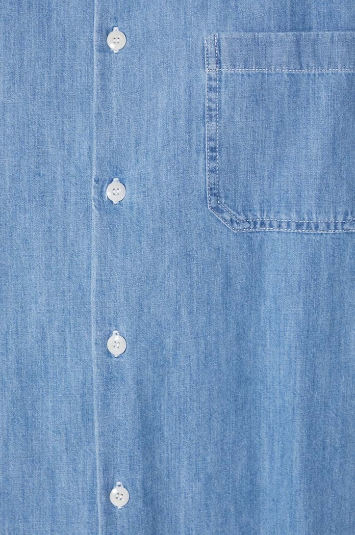 A.P.C. Camasa jeans chemise math COGXX.H12584.IAB