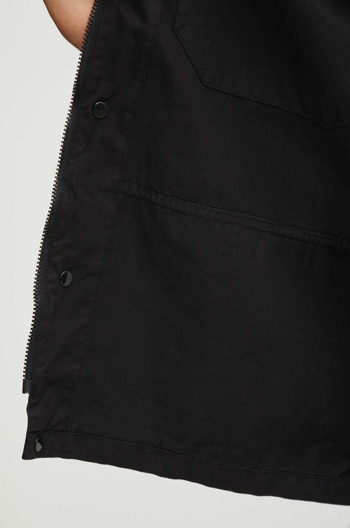C.P. Company jacheta de bumbac Gabardine Buttoned 16CMSH120A002824G