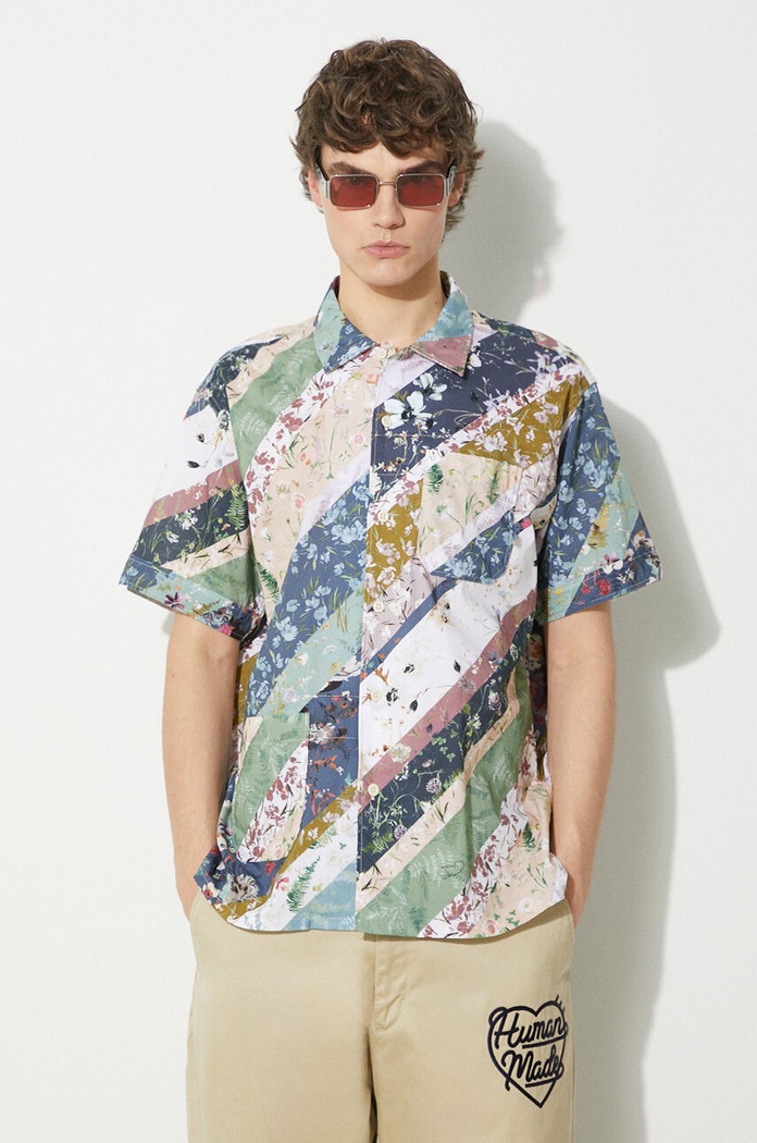 Engineered Garments cotton shirt Camp Shirt cotton multicolor OR019.WF094