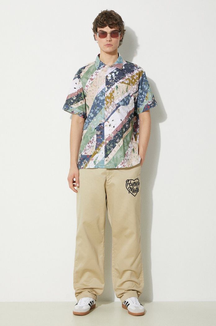 Engineered Garments cotton shirt Camp Shirt OR019.WF094 multicolor SS24
