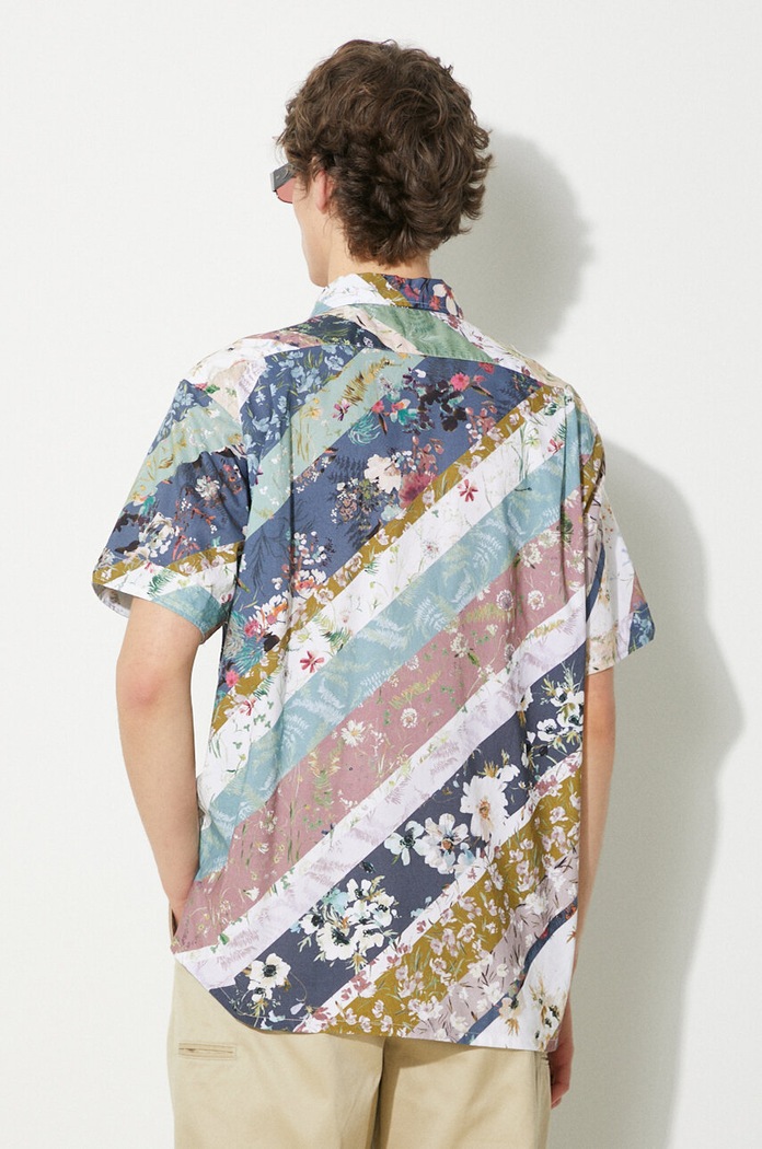 Clothing Engineered Garments cotton shirt Camp Shirt OR019.WF094 multicolor