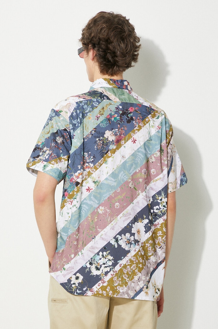 Clothing Engineered Garments cotton shirt Camp Shirt OR019.WF094 multicolor