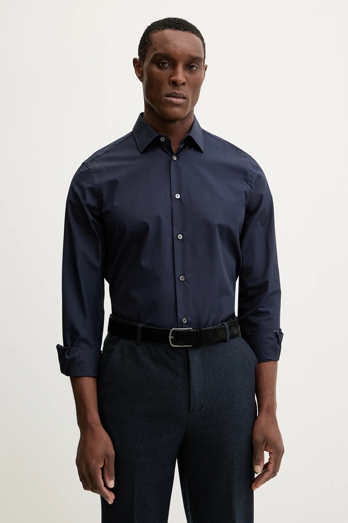 Pamučna košulja Paul Smith regular mornarsko plava M1R.800P2.L00050