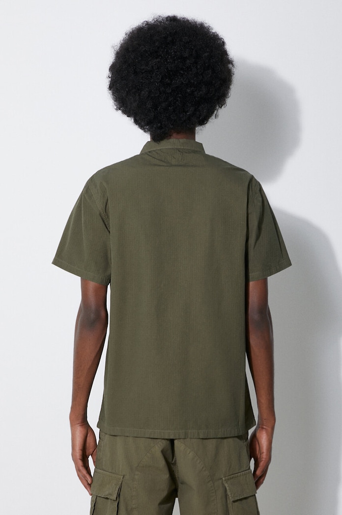 Oblačila Bombažna srajca Stan Ray Cpo Short Sleeve SS2401922 zelena