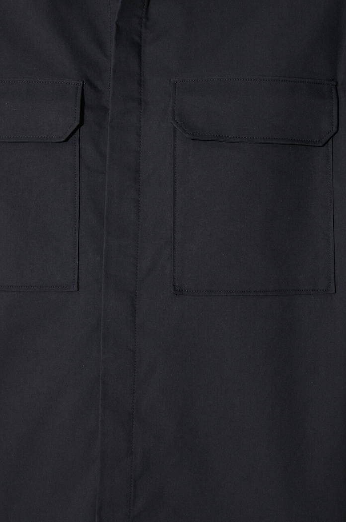 Πουκάμισο Neil Barrett Loose Military Police Detail Short Sleeve Shirt MY60216A.Y037.001N