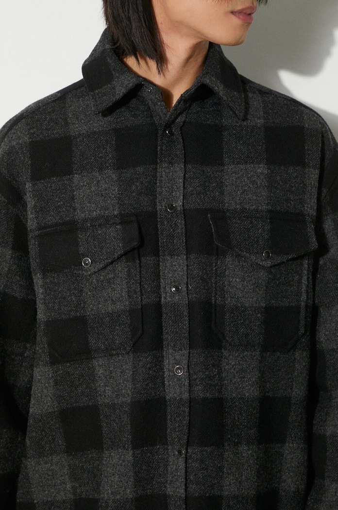 VETEMENTS shirt jacket Flannel Shirt UE64SH260BG
