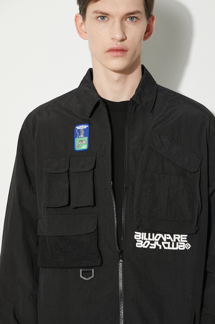 Jakna Billionaire Boys Club Multi Pocket Overshirt B24239 crna