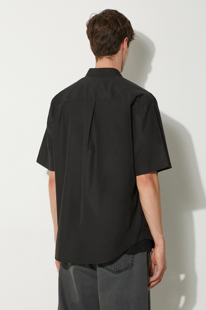 Дрехи Памучна риза Undercover Shirt UC1D9405 черен