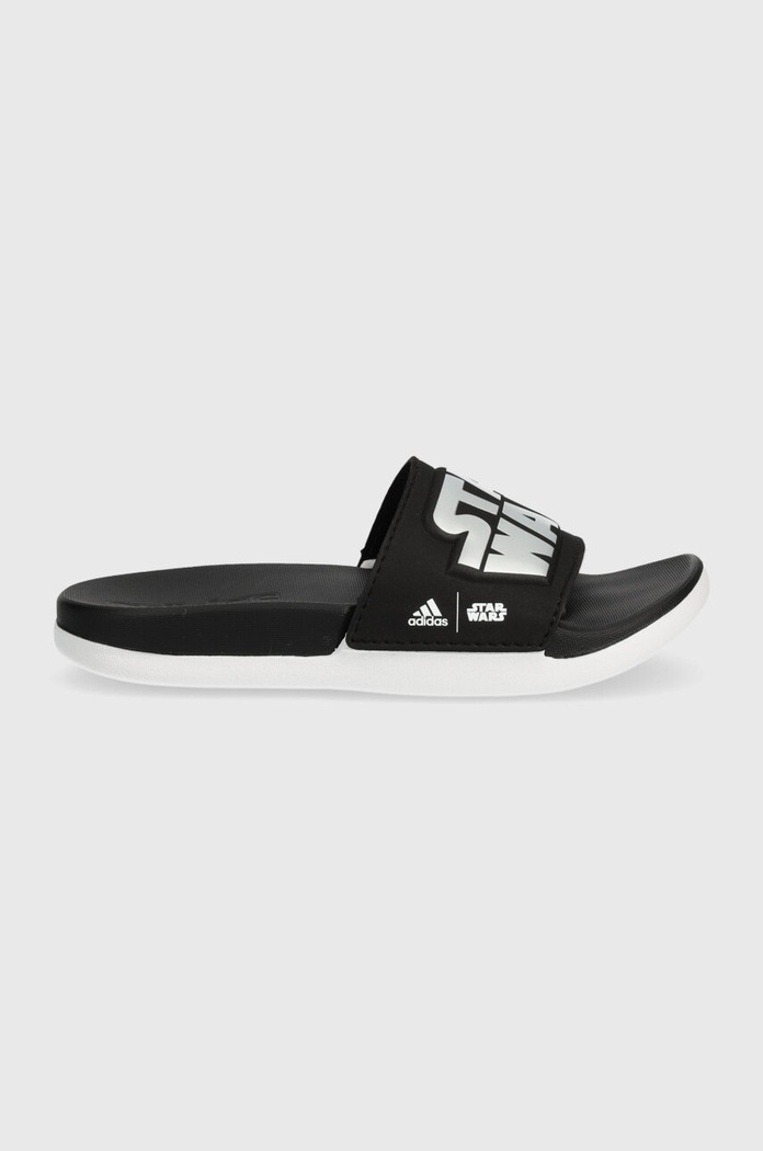 Detské šľapky adidas ADILETTE COMFORT STAR WARS K ID5237 čierna AW24