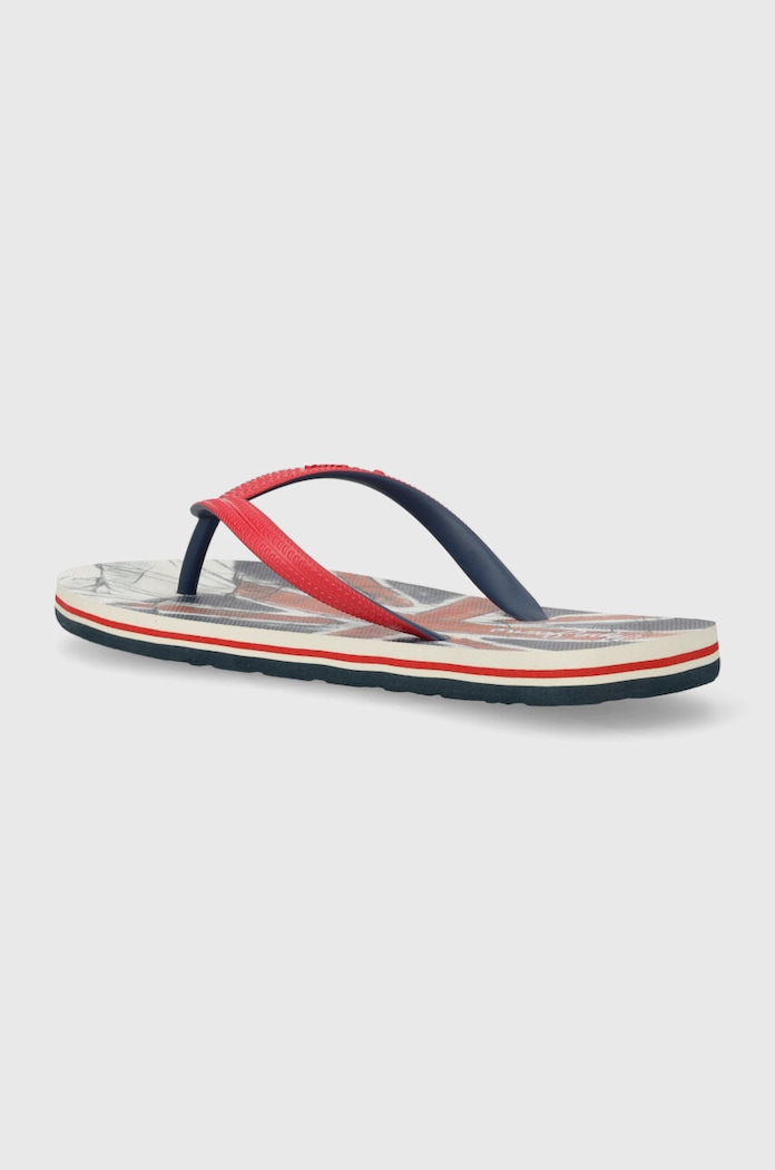 Băieți Pepe Jeans slapi copii BEACH FLAG PBS70066 rosu
