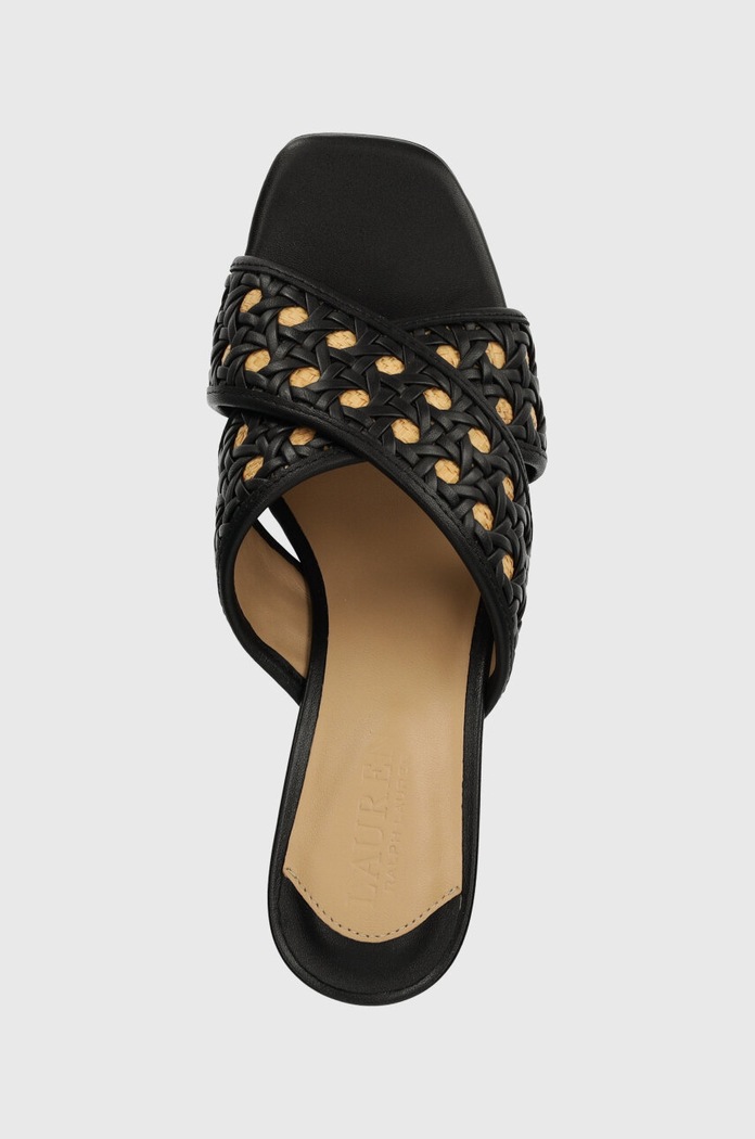 Šľapky Lauren Ralph Lauren Freddi Cng čierna 802920412001.001