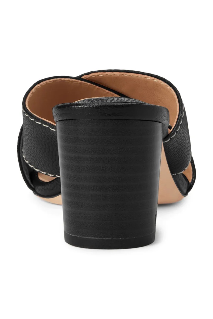 Kožené šľapky Lauren Ralph Lauren Freddi čierna 802925266001.001