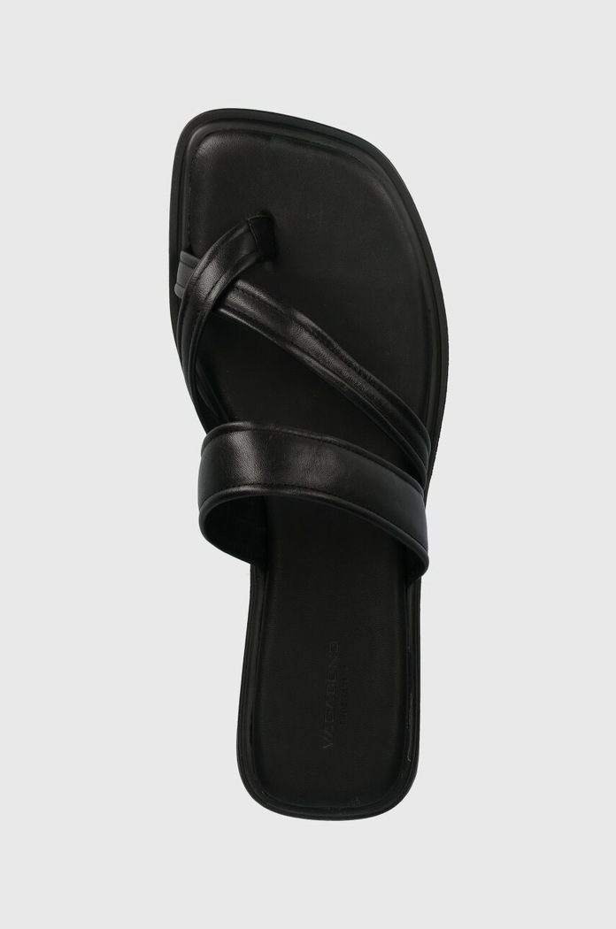 Δερμάτινες παντόφλες Vagabond Shoemakers IZZY μαύρο 5713.101.20