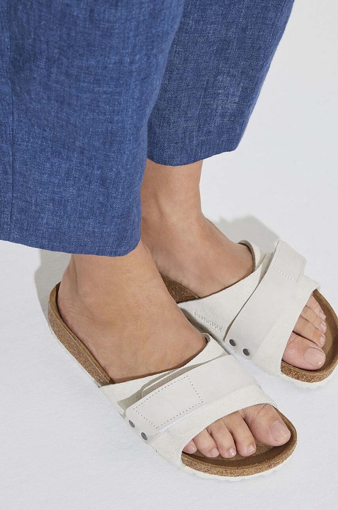 Semišové pantofle Birkenstock Oita 1024226